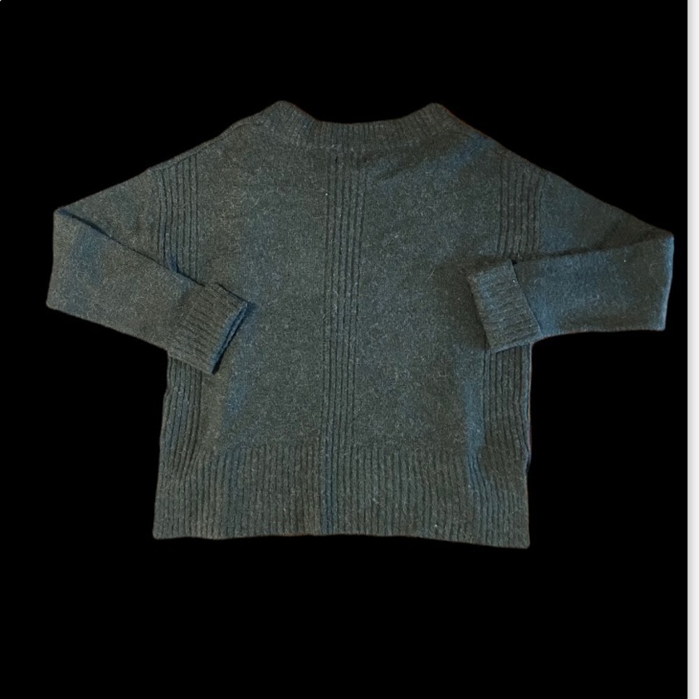 Shrinking Violet Women’s Alpaca Wool Blend Sweater Size Large Forrest Green - Picture 6 of 11